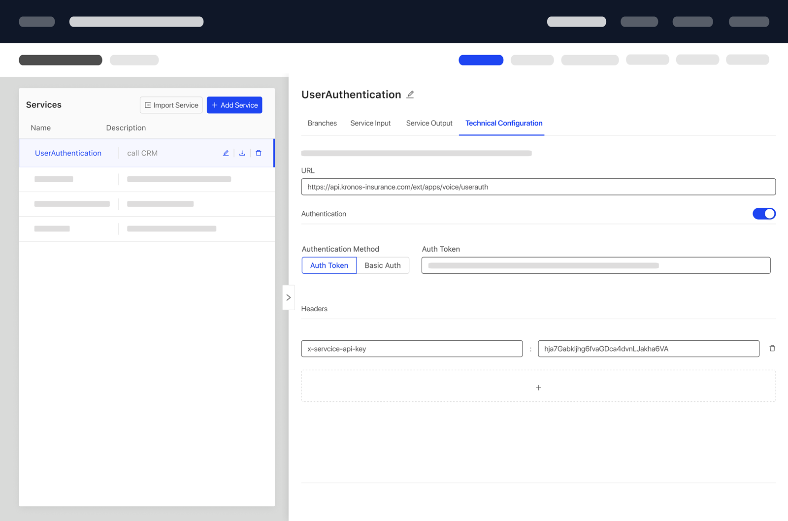 Parloa External Services Integrations API
