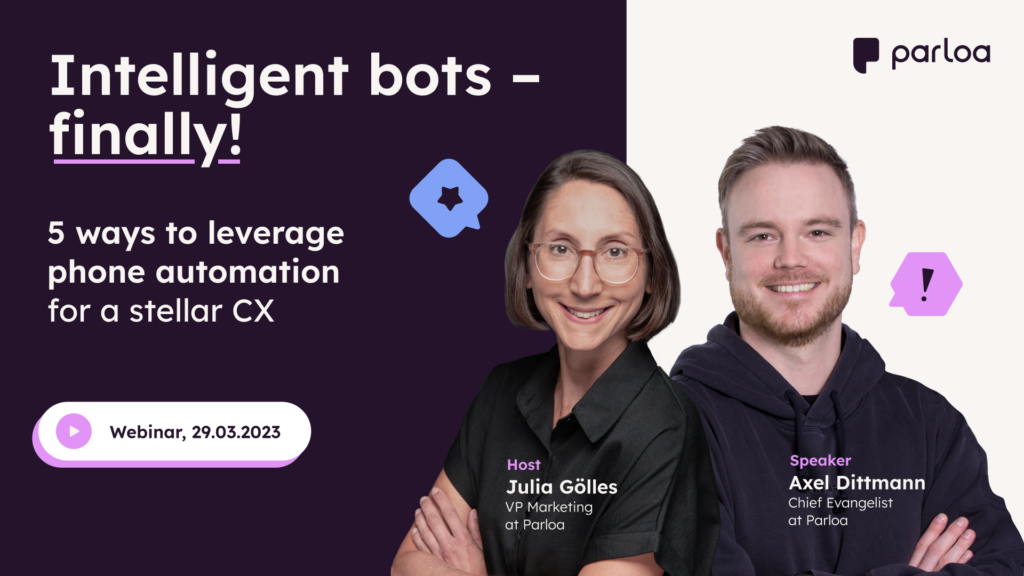 Webinar - Intelligent Bots!